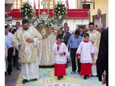 Volvieron las alfombras de flores a la procesión del Corpus Christi